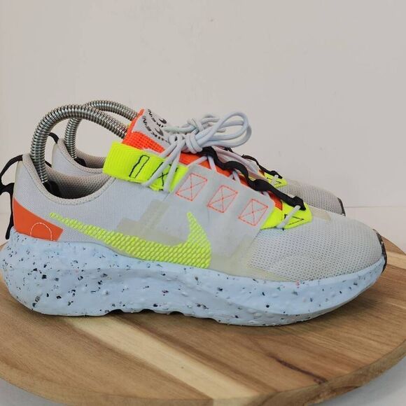 Nike Crater Impact Football Grey Volt Women's Size 7 CW2386-002